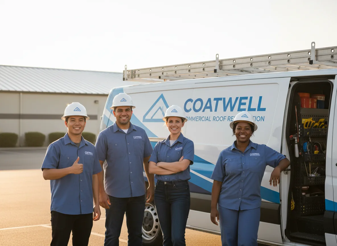 Commercial roof coating company in Crary, ND